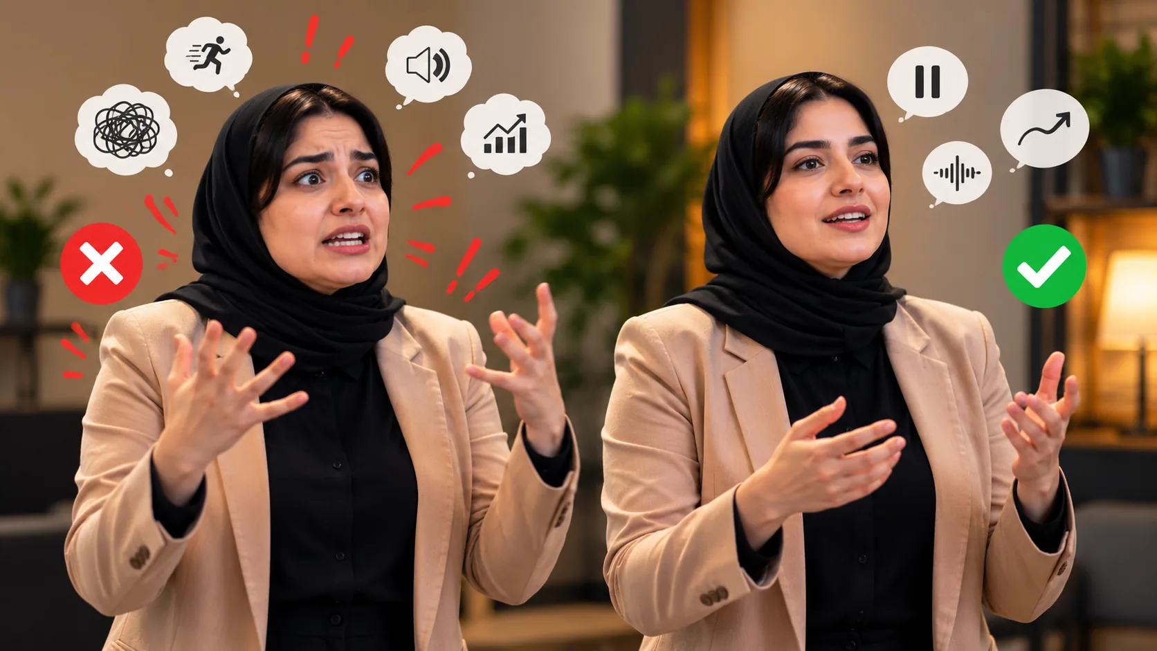 اشتباهات رایج هنگام تمرین لحن بیان