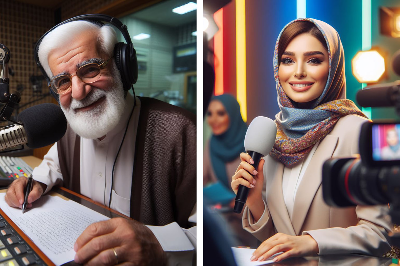 گویندگی در رادیو و تلویزیون: چه تفاوتی با هم دارند؟